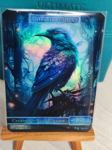 Foil Bird Illusion